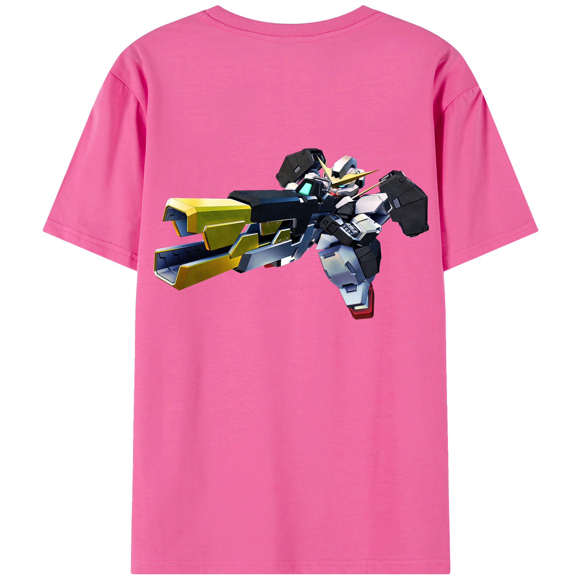 （画像用） 機動戦士ガンダム Mobile Suit Gundam レディース半袖Tシャツ(バックプリント)